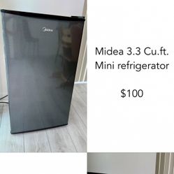 Mini Refrigerator 3.3 Cu. Ft.