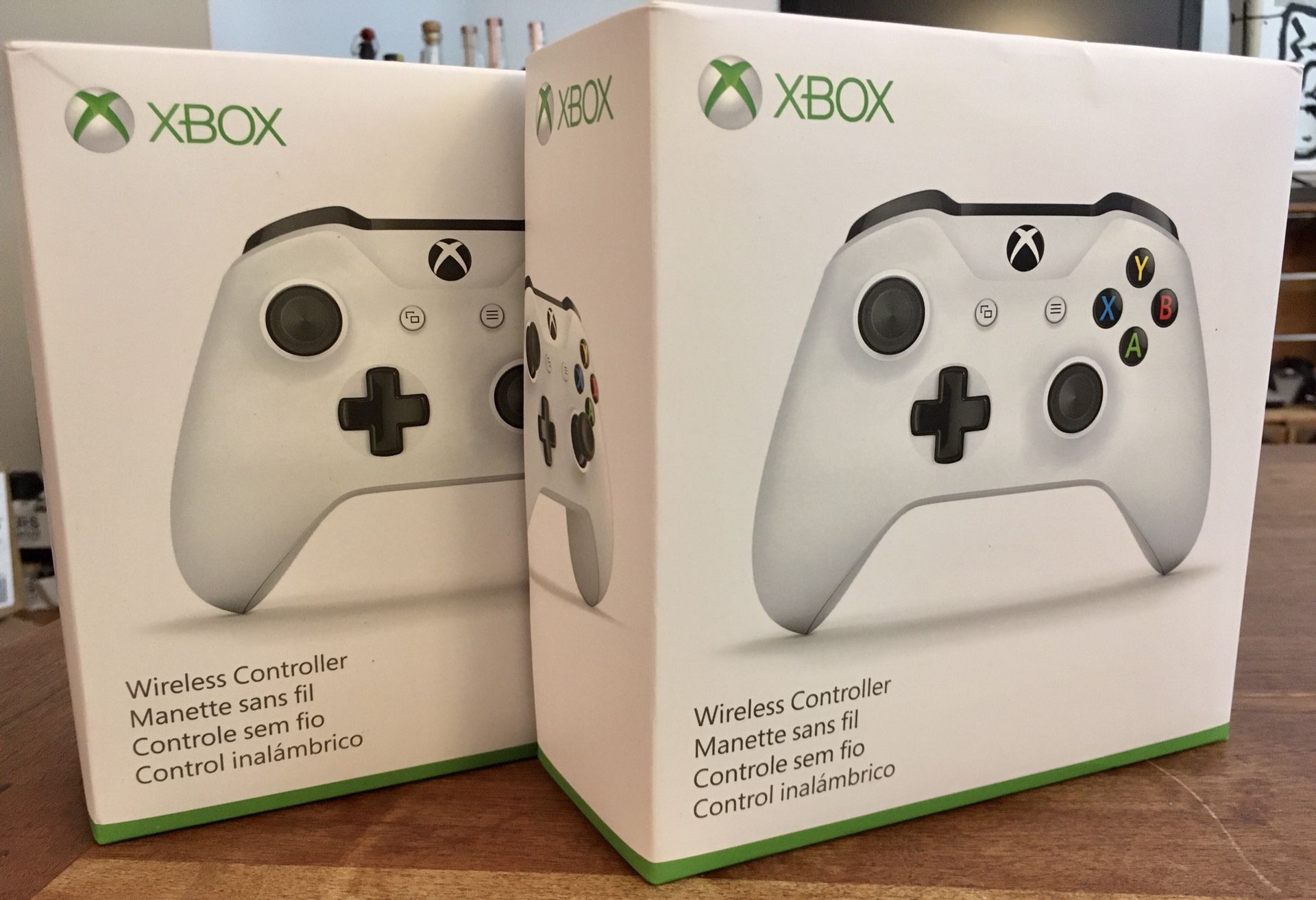 *NEW* x2 Microsoft Xbox One White Wireless Controller