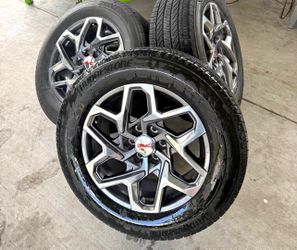 Gmc Sierra OEM 20s Wheels And Tires.