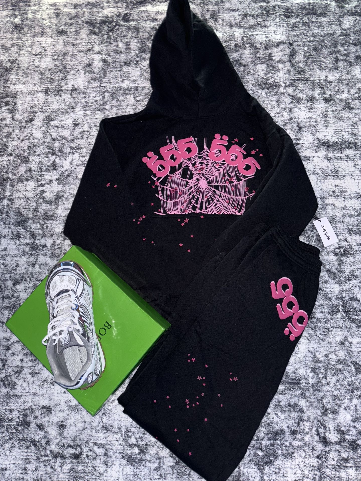 Sp5der Angel Number Hoodie