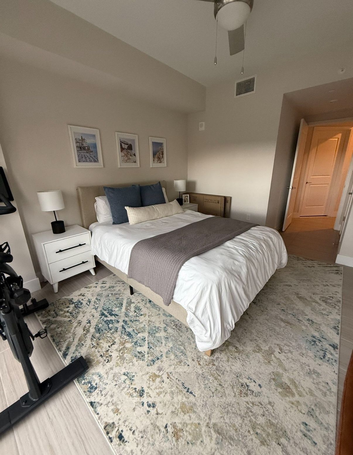 Queen Bed Frame & Mattress