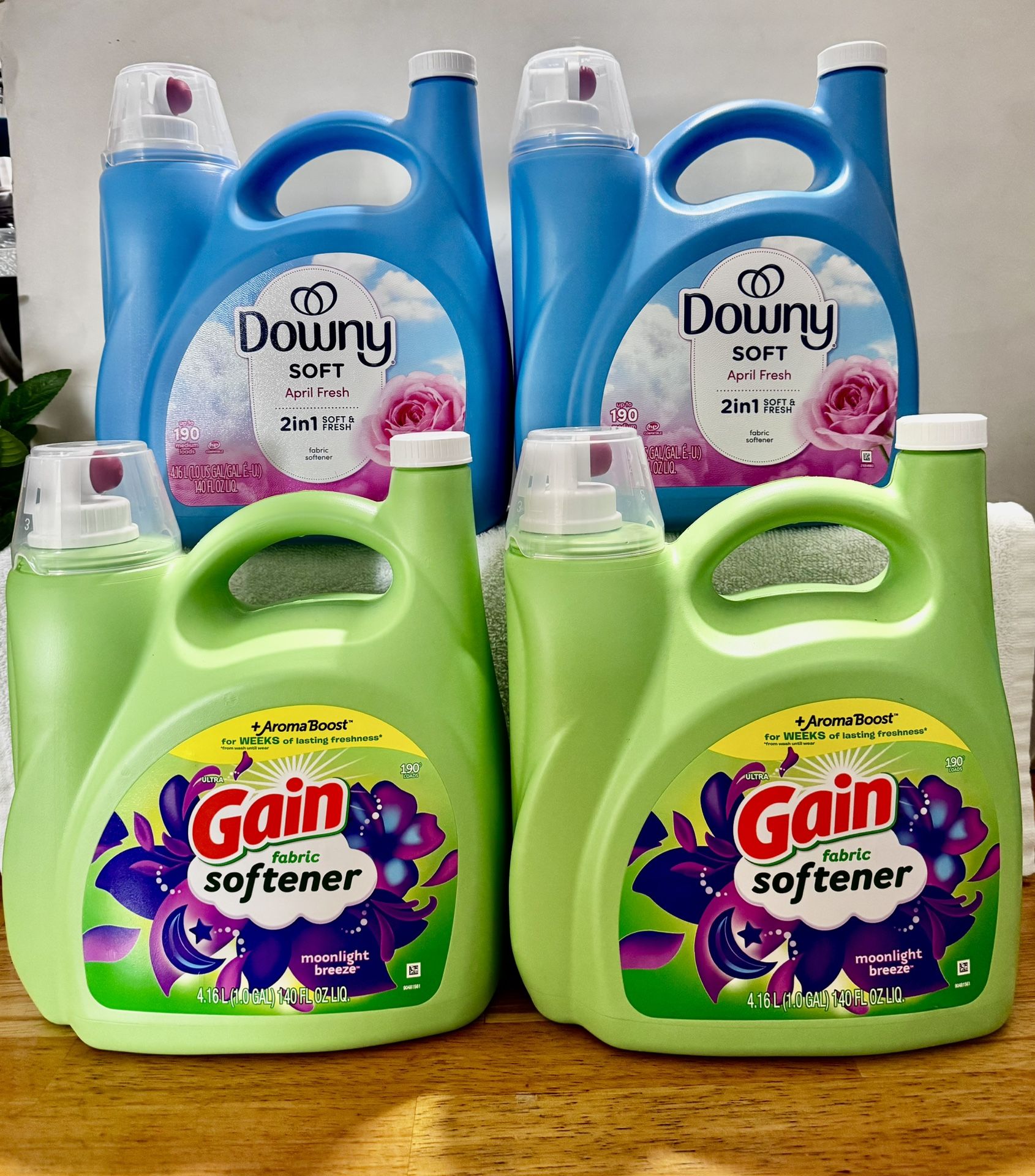 Downy/Gain Softener $11 Each