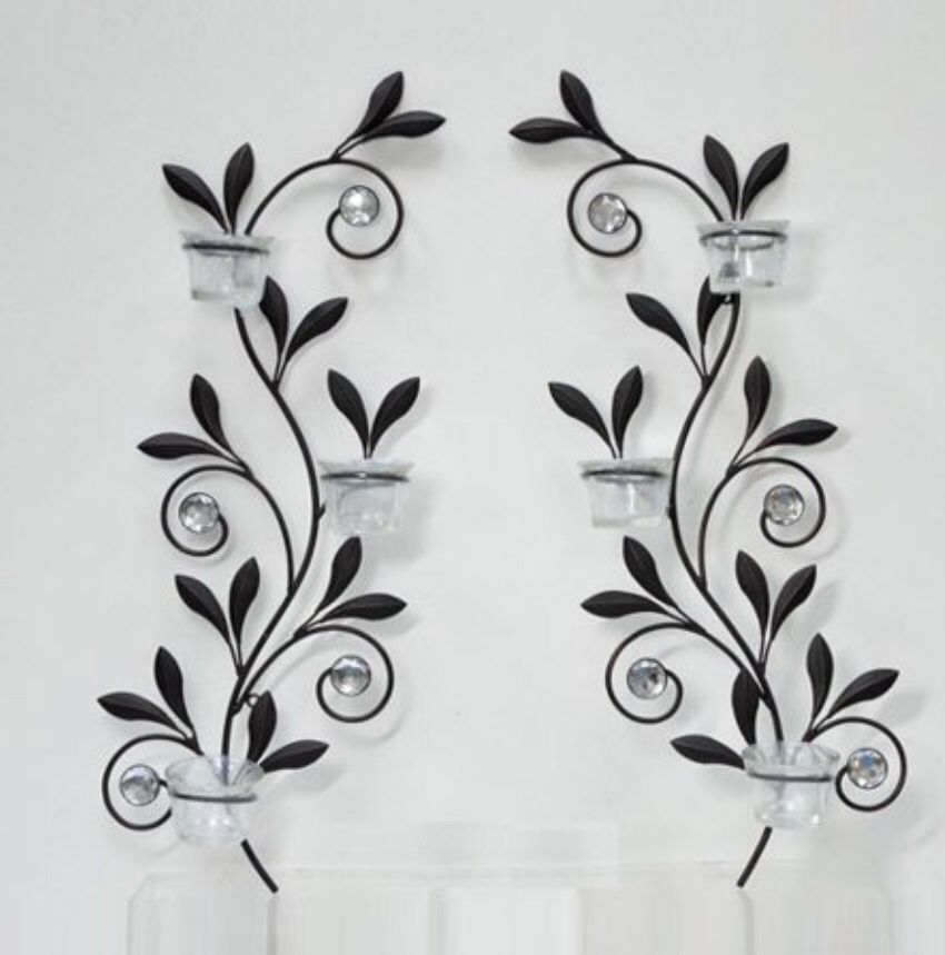 Home decor wall candle holder