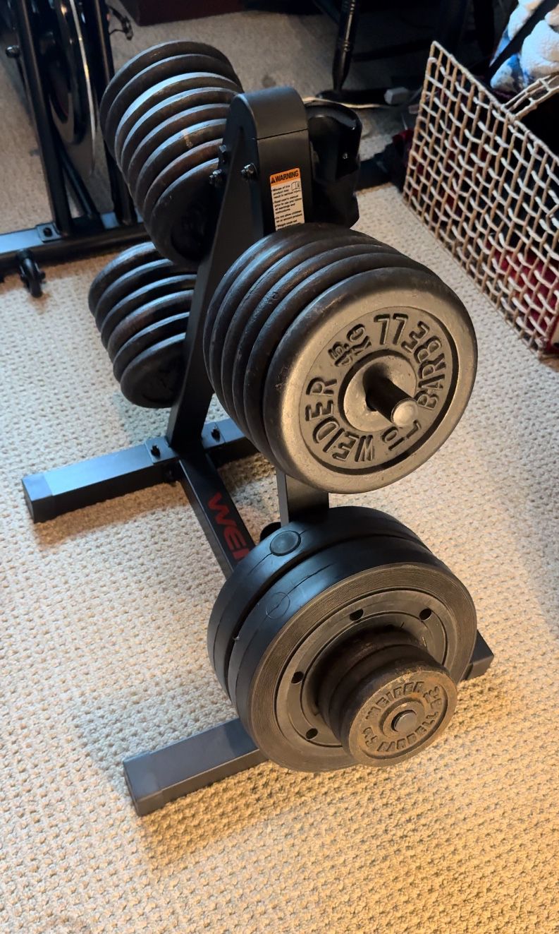 Iron weight set