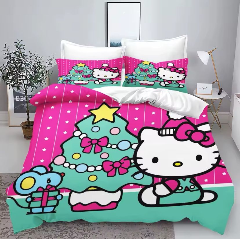 Hello Kitty Bedding Set
