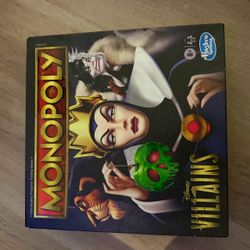 Monopoly Disney Villains Edition Board Game