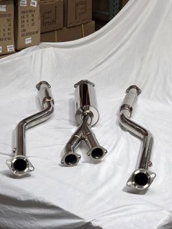 Tsudo Stainless Resonated Midpipe Lexus IS250 IS350 06-13