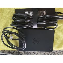 DELL WD15 MODEL K17A WITH AC ADAPTER INCLUDED.  $100