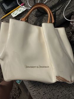 Patent Leather dooney And Burke Purse 