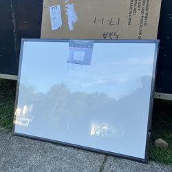 Staples 4ft x 3ft TRU RED Magnetic Porcelain Dry Erase Board