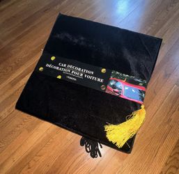 graduation decoration for car (grad cap for top of car)