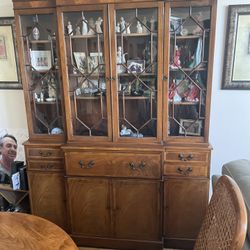 Antique Glass Cabinet
