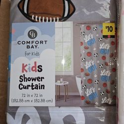 New Kids Shower Curtain 