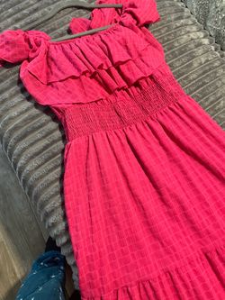 Hot Pink Maxi Dress