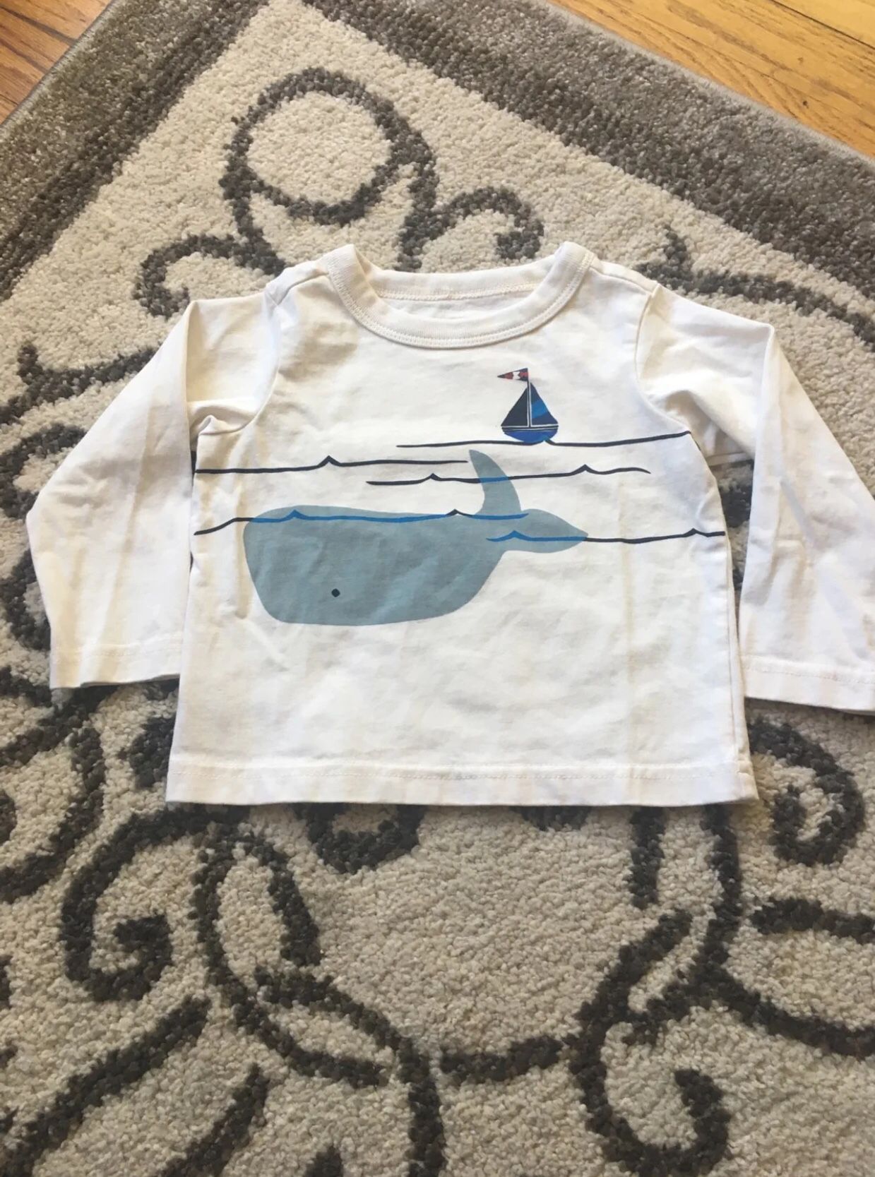 Tea Collection baby shirt NWOT size 6-9 months
