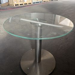 Glass table