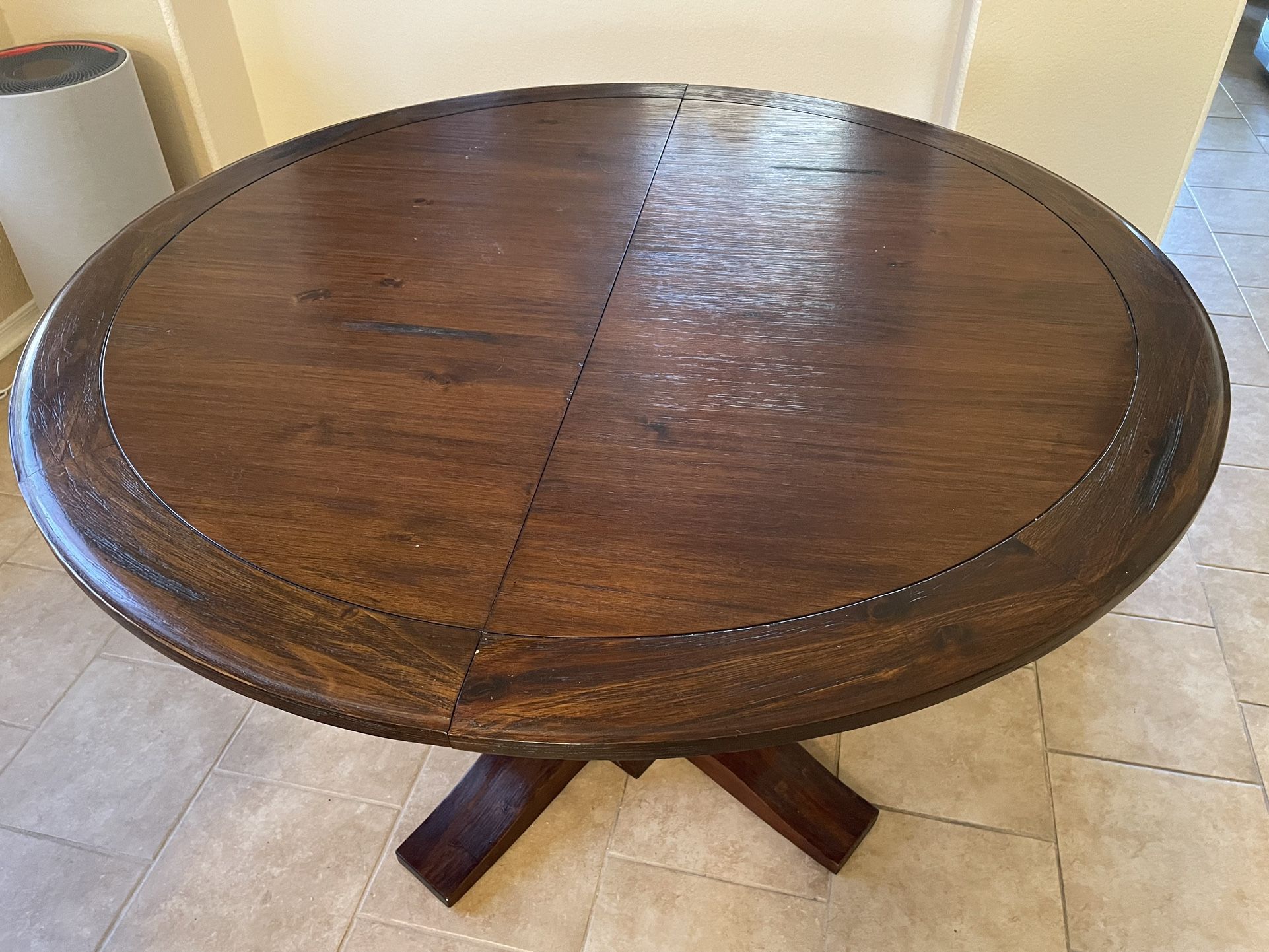 Wood Dining Kitchen Table Round for Sale in Phoenix, AZ - OfferUp