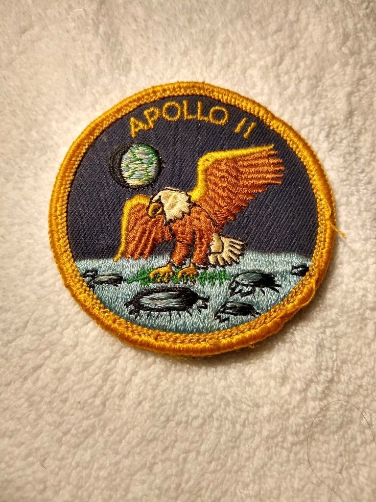 Apollo 11 Mission Patch. Like New Condition. 