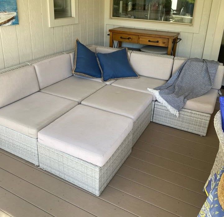 Outdoor Sofa. Delivery Available