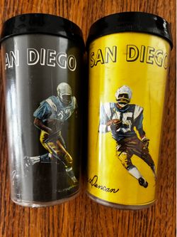 vintage sports 1960s-1970s insulated collectible cups
