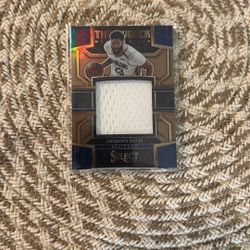 Anthony Davis game worn patch /49