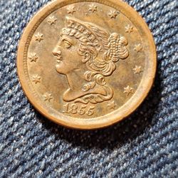 PC960 EXTREMELY RARE HALF CENT ONLY 56,000 MINTED 