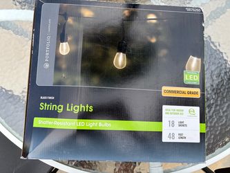 Portfolio String Lights-commercial grade