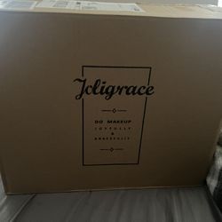 New Joligrace Makeup Train Case Professional Adjustable