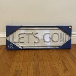 Let’s Go Neon Sign Brand New USB