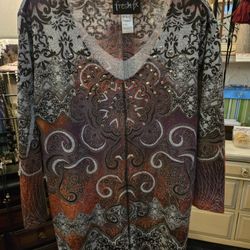 WT #1063 Women's Large Fresh FX Tunic