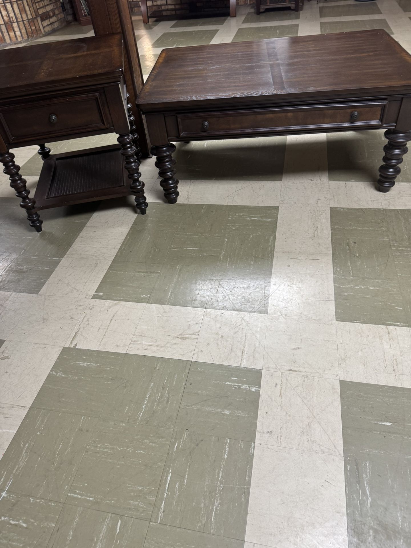 Coffee Table And End Table