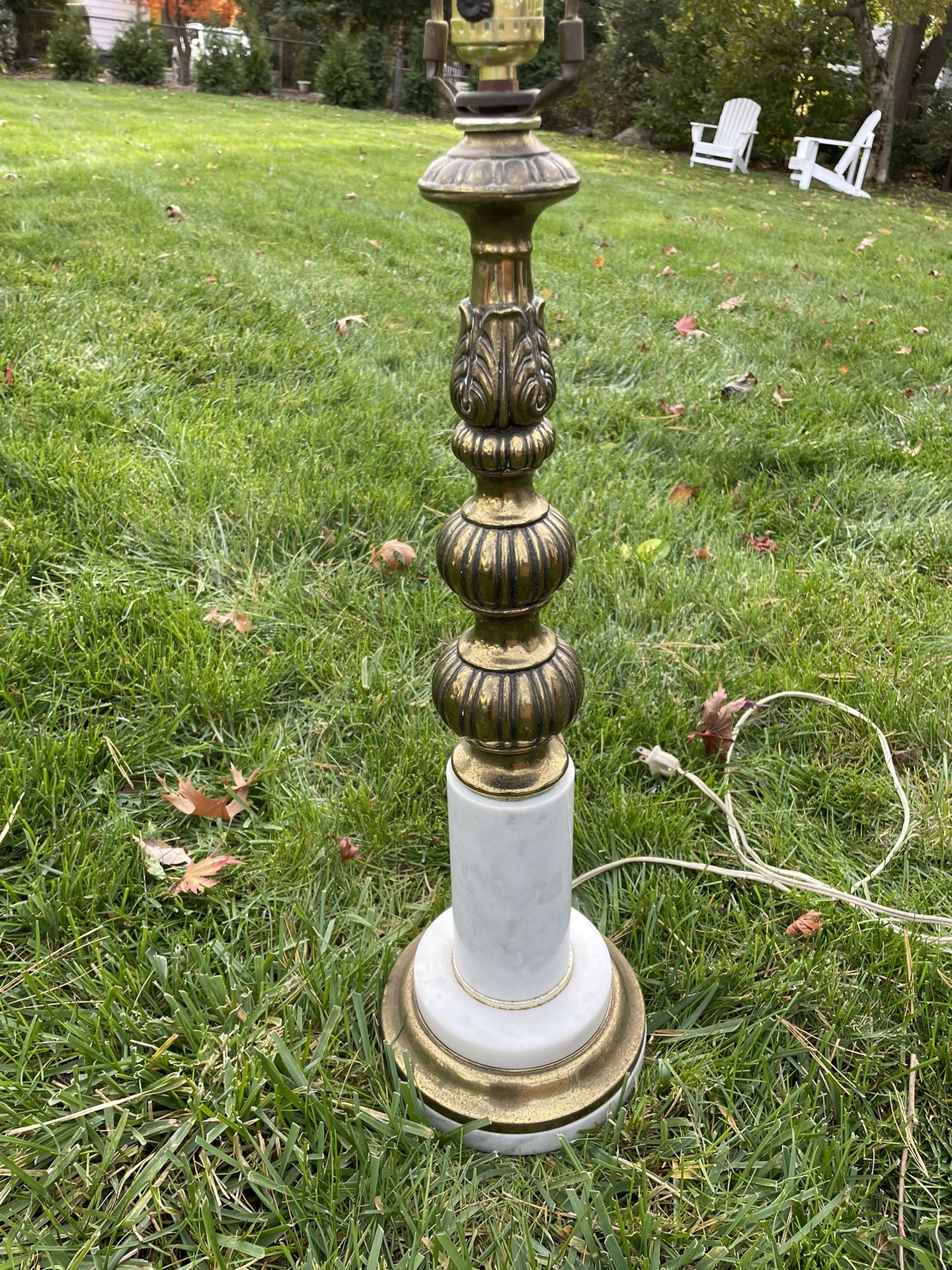 Marble Lamp vintage
