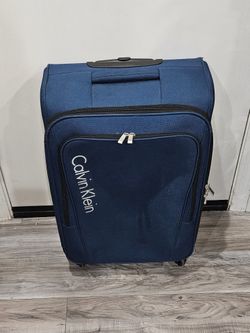 Blue Calvin Klein 26" Luggage Suitcase