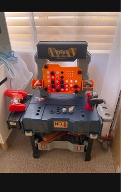 Kids toy tool station work bench