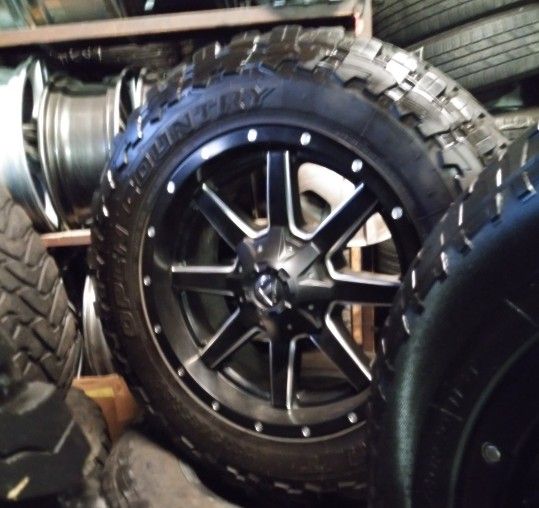 Titan Wheels Off Road Rims Silverado Tundra Ram F-150 Balistic Pro Comp Kmc Method