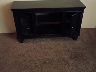 Brown Wooden TV Stand