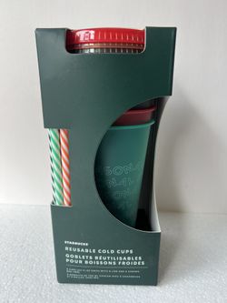 Starbucks Holiday/ Christmas Reusable Cold Cups