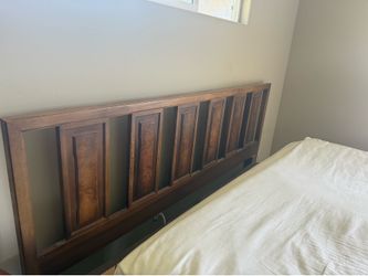 California king bed (frame, mattress, & box spring)