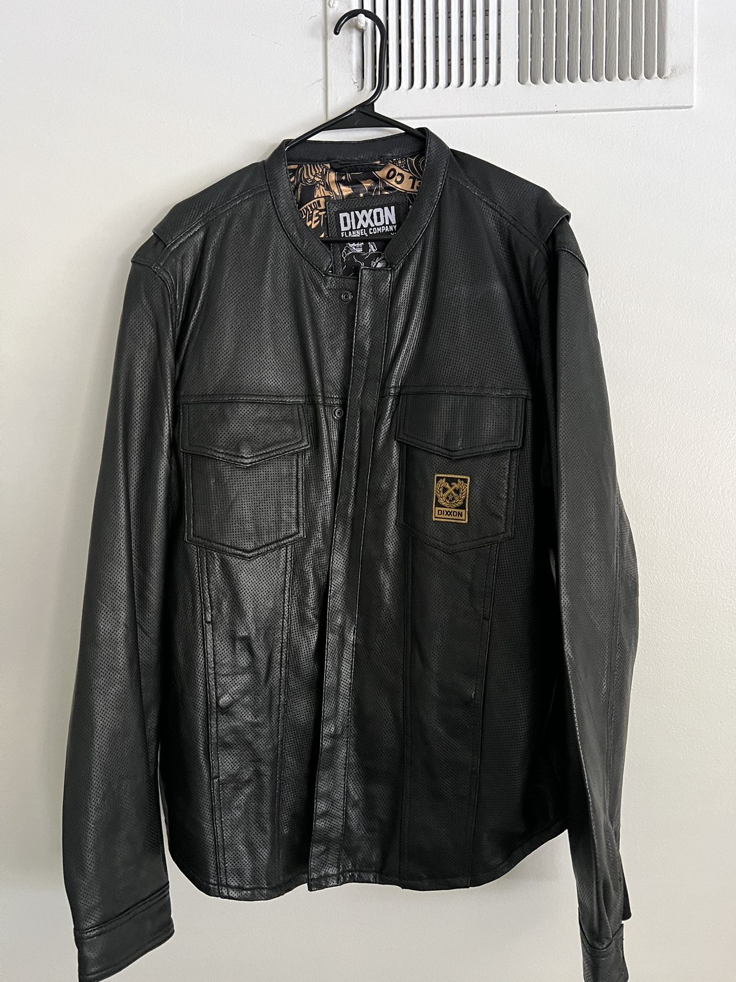 Dixxon leather Jacket XL Never Worn
