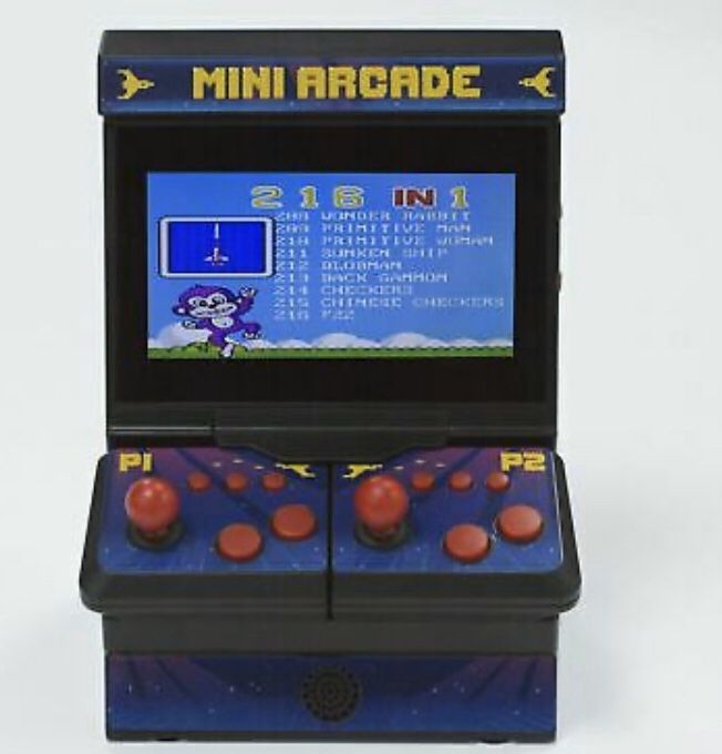 Mini arcade over 200 games inside