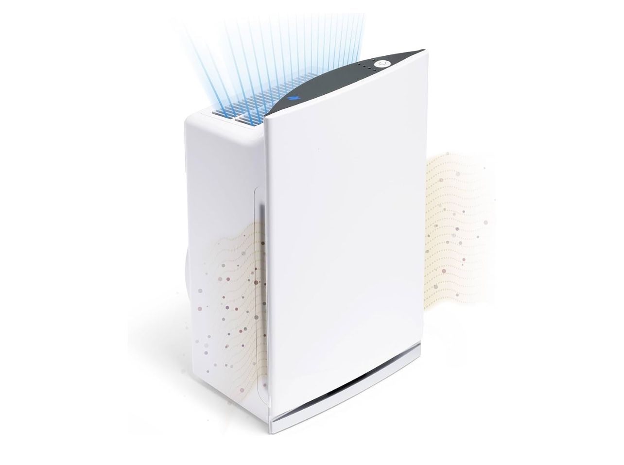 Compact Air Purifier for Home, Allergies, Airborne & Wildfire Smoke, Dust, Mold, Pet Dander, Pollen, Meets or Exceeds the HEPA Standard with up to 99.