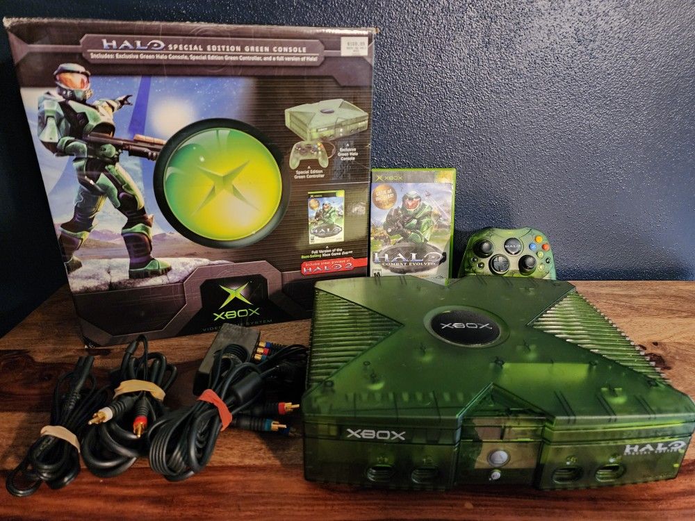 Special Edition Green Halo XBOX Original