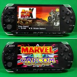 Black PSP 3000 w/ games + charger