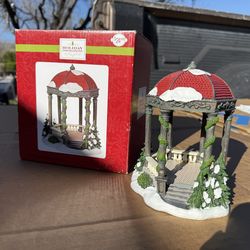 Holiday Inspirations Christmas Village Gazebo