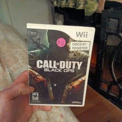 Call Of Duty Black Ops Wii Game