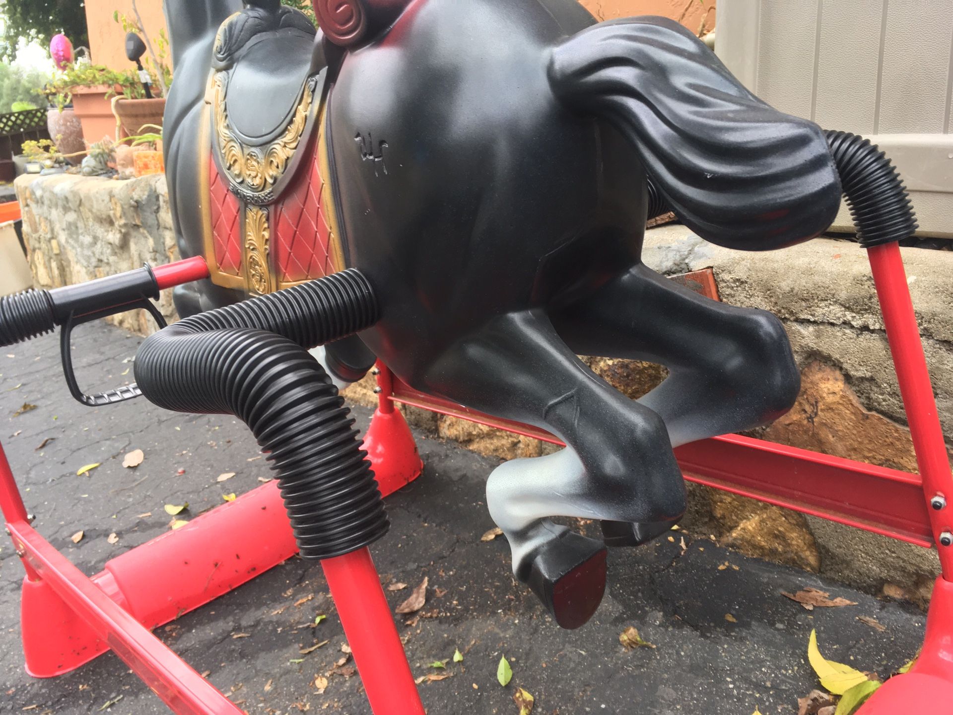 Hedstrom 20022 Big Toy Rocking Bouncy horse with a springs to ride on riding horse ages 26, 60