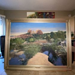 Robert Marshall Crossing Sedona Oil Painting