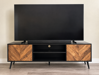 Living Spaces 71” Chevy Modern TV Stand / Media Console