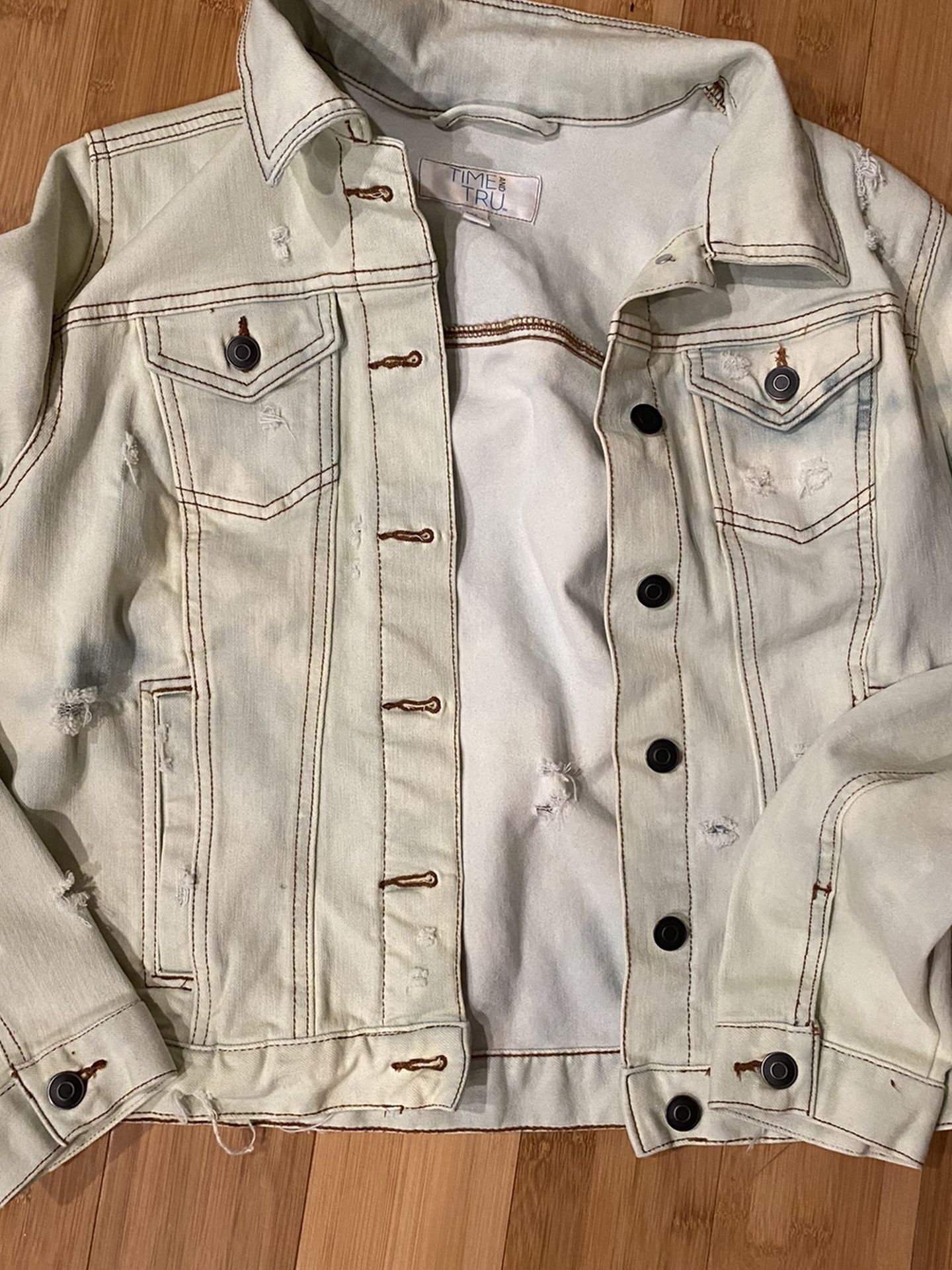 Distress Jean Jacket