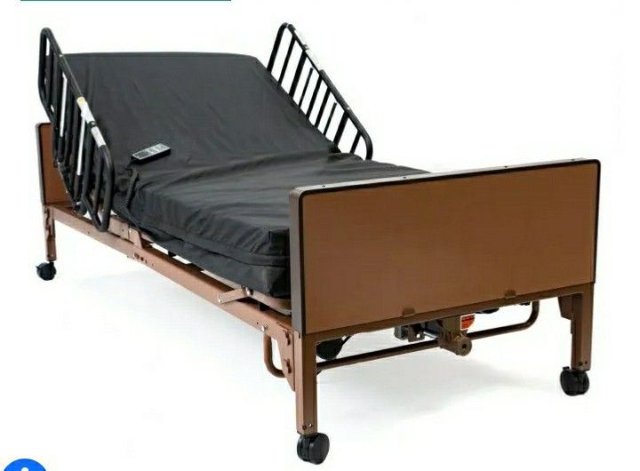 CUSTOM MADE PMI - Professional Medical Imports - PBSMBED - ProBasics Semi-Electric Single Motor Bed 